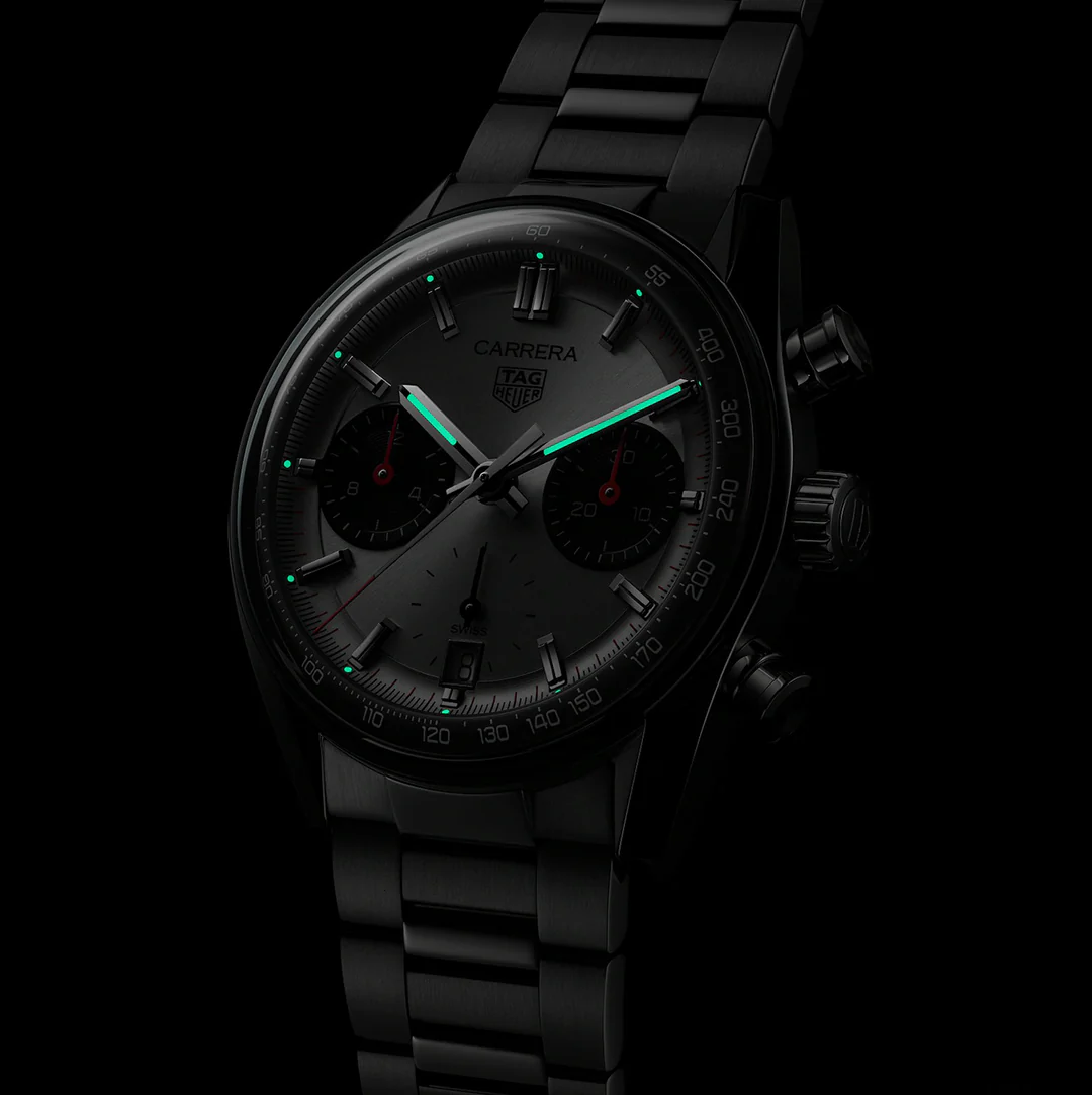 TAG Heuer Carrera Chronograph Watch with Stainless Steel Bracelet - Image 6