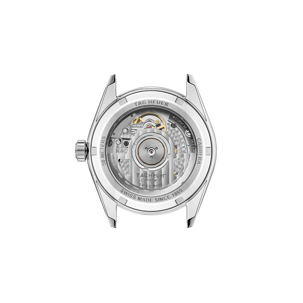 TAG Heuer Carrera Date Watch with Blue Dial - Image 2