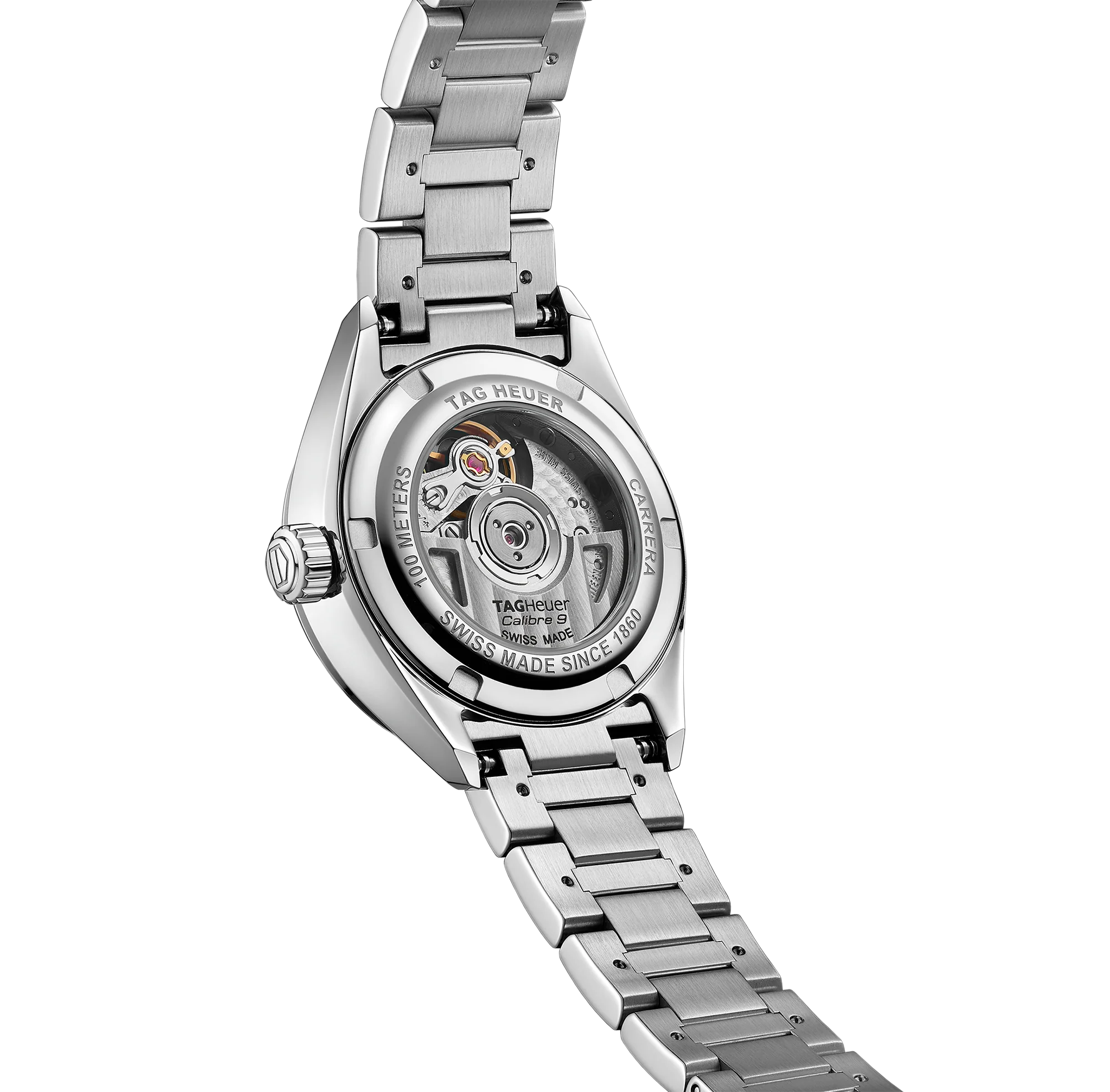 TAG Heuer Carrera Date Watch with Stainless Steel Bracelet - Image 3