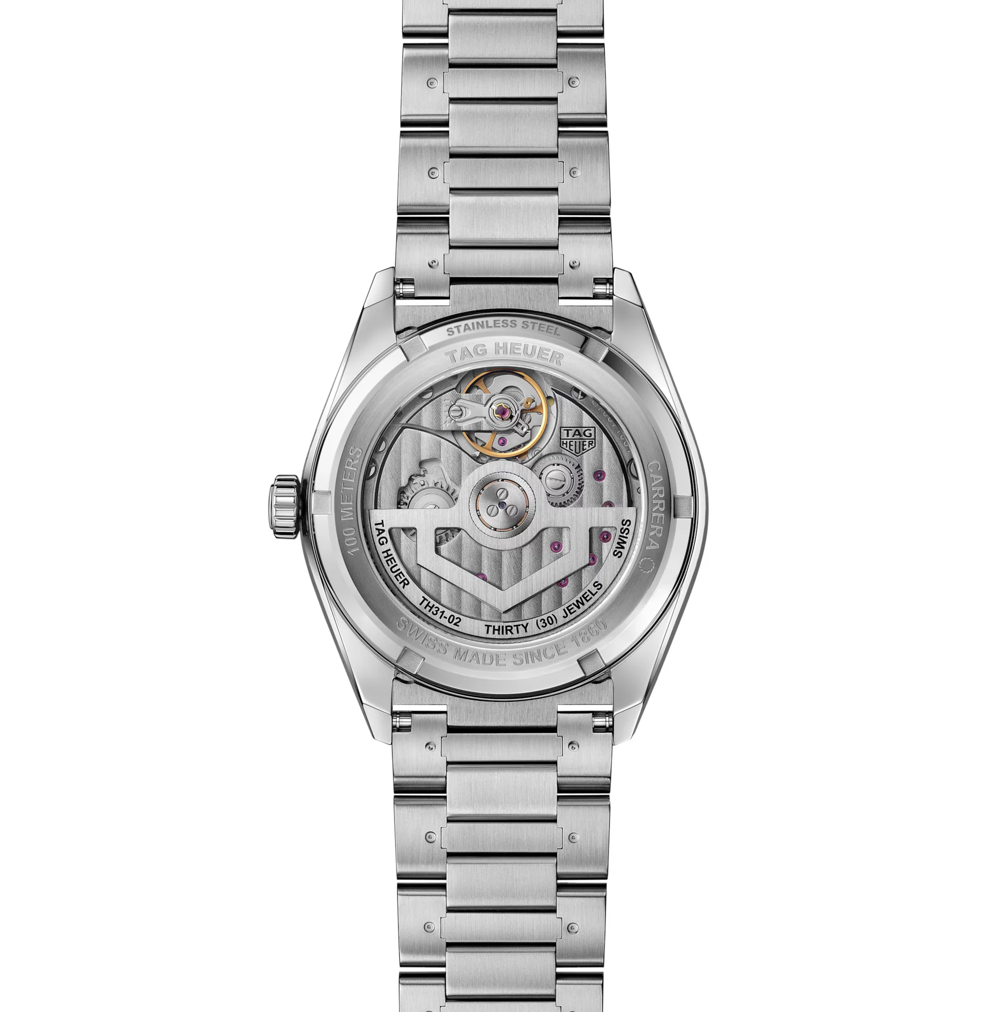TAG Heuer Carrera Day-Date Watch with Beige Dial - Image 2
