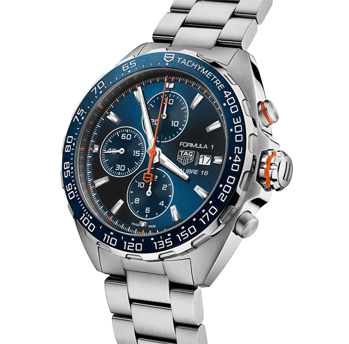 TAG Heuer Formula 1 Chronograph Watch with Blue Dial - Image 2