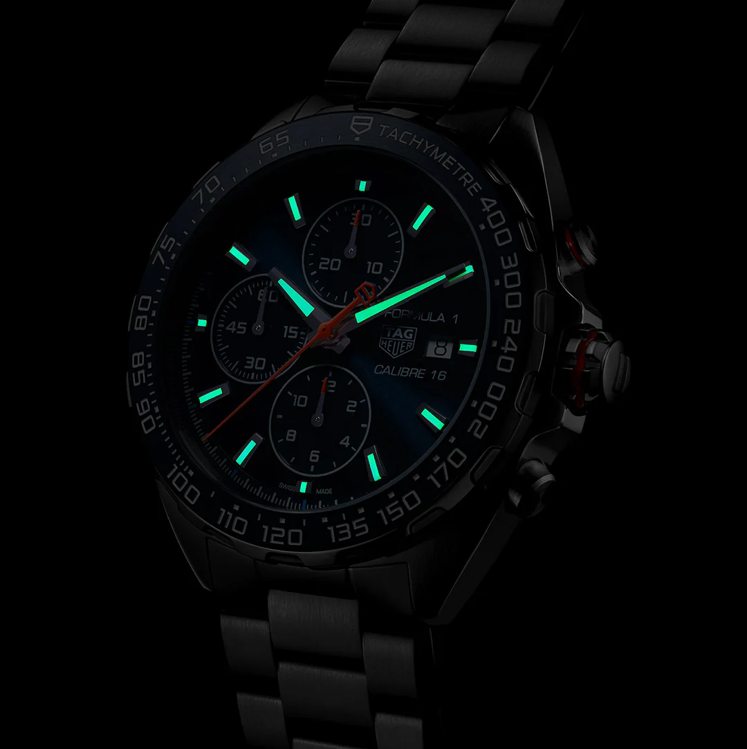 TAG Heuer Formula 1 Chronograph Watch with Blue Dial - Image 6