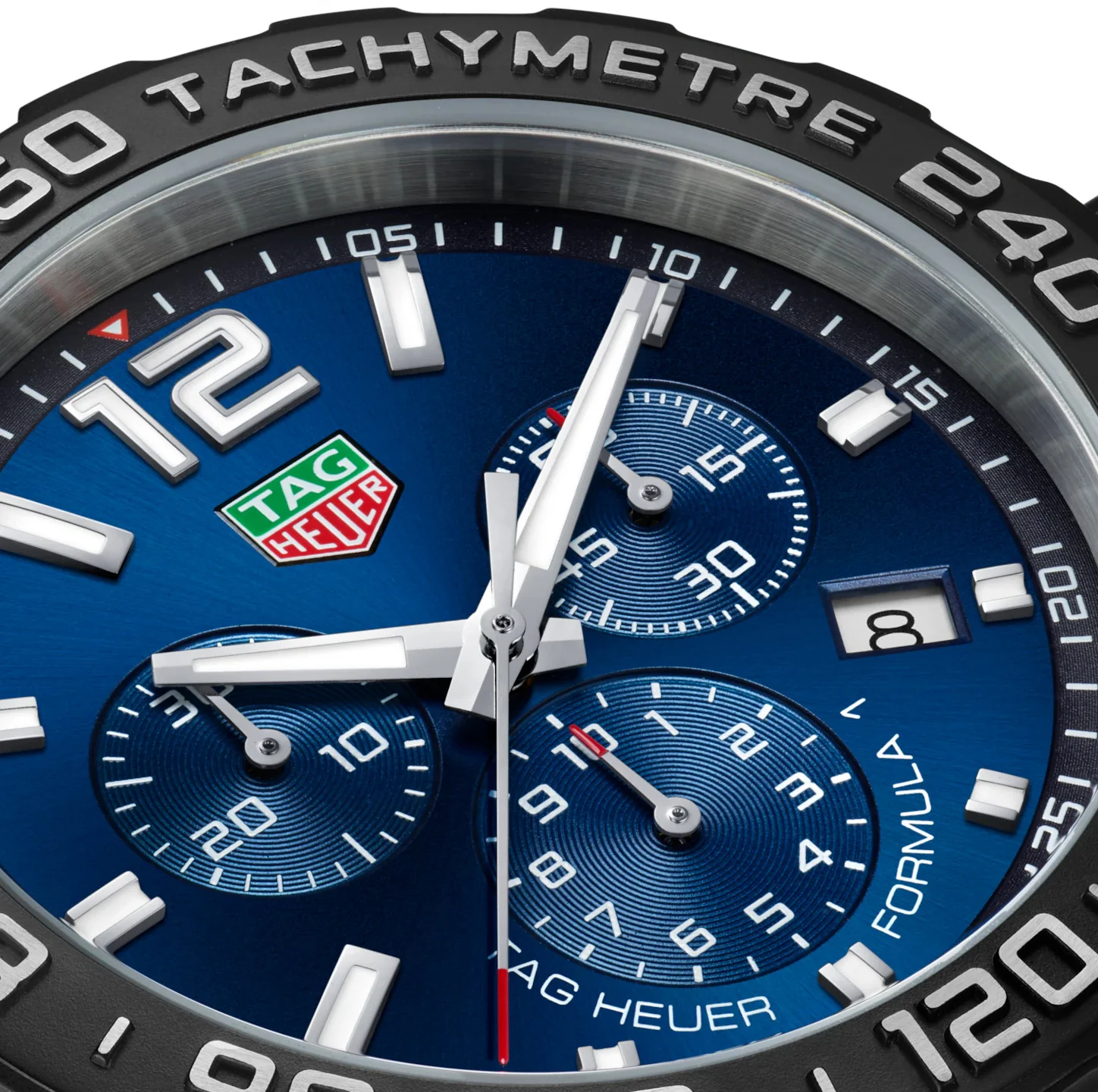 TAG Heuer Formula 1 Chronograph Watch with Rubber Strap - Image 4