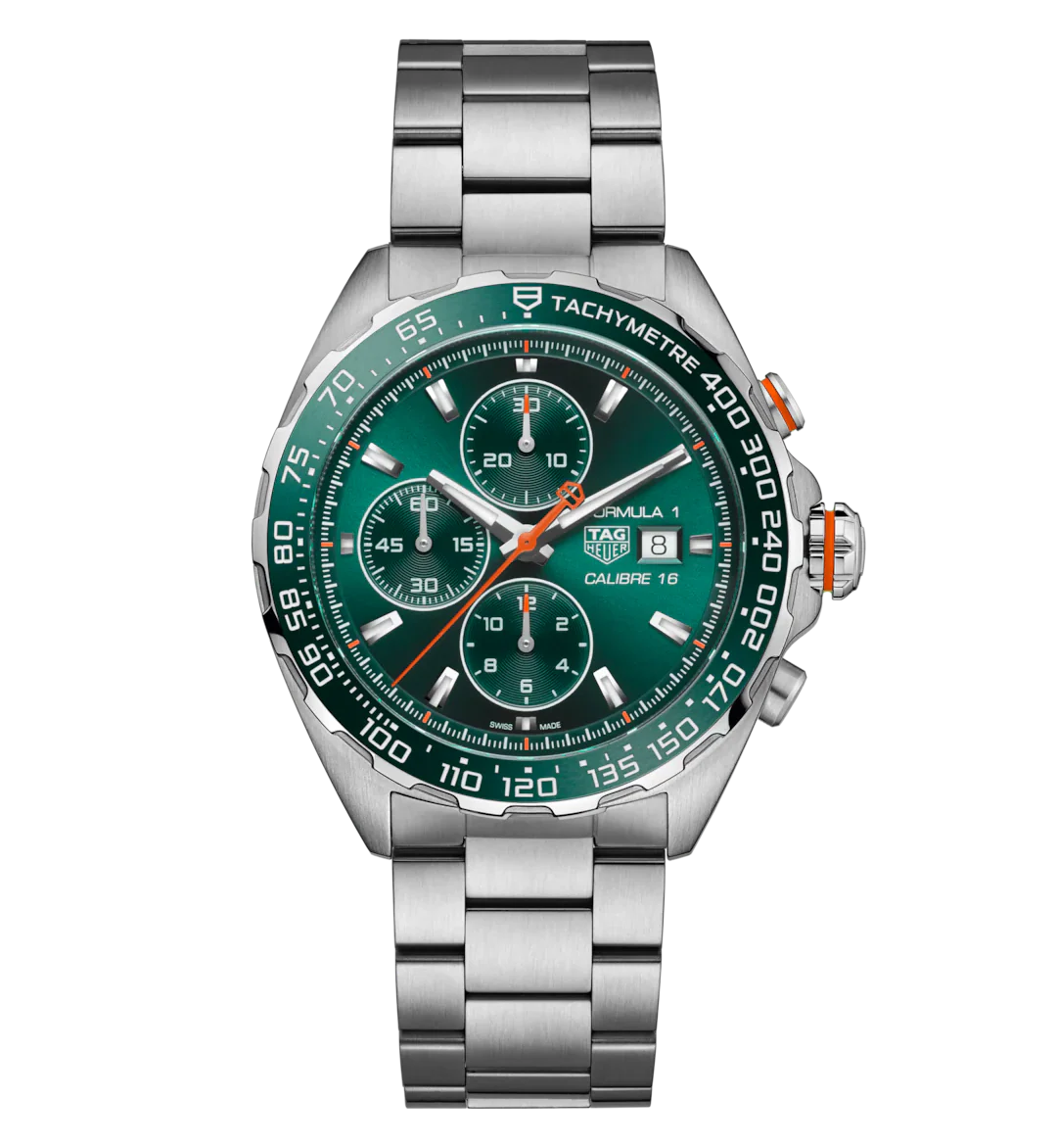 TAG Heuer Formula 1 Chronograph Watch with Stainless Steel Bracelet