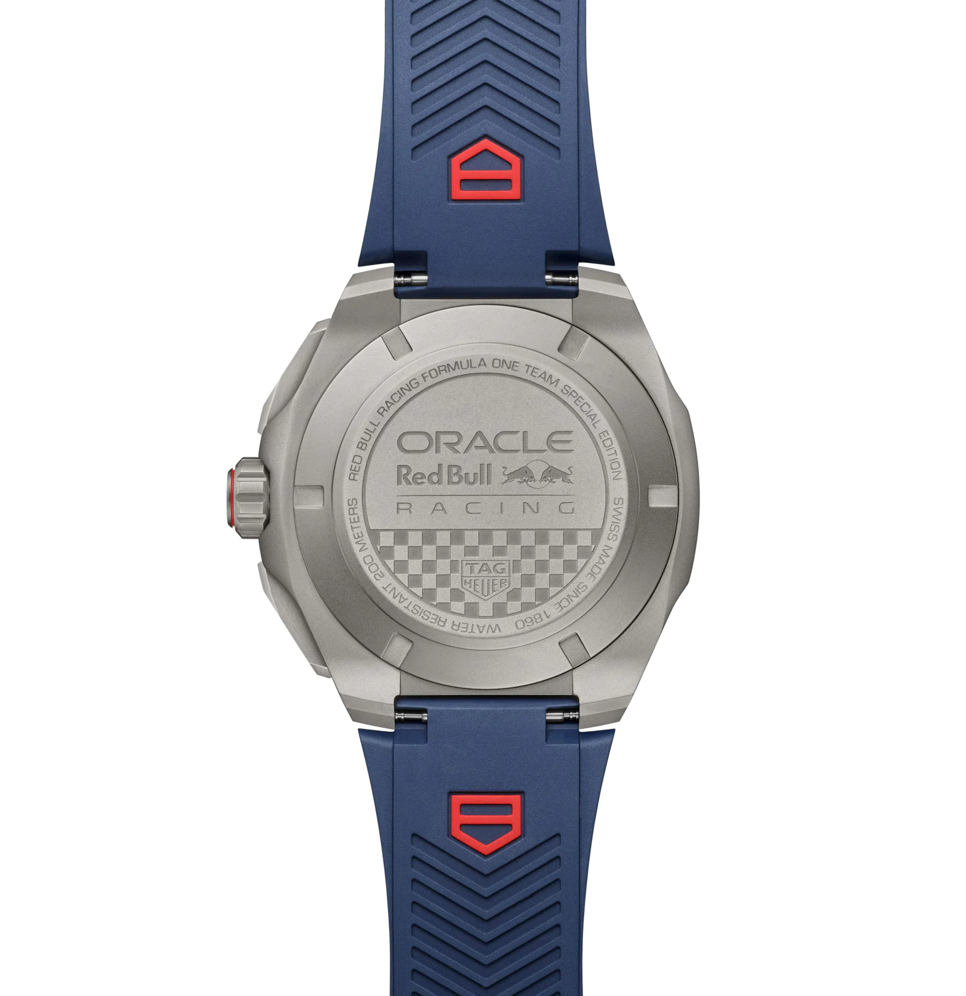 TAG Heuer Formula 1 Chronograph X Oracle Red Bull Racing Watch with Blue Dial - Image 3