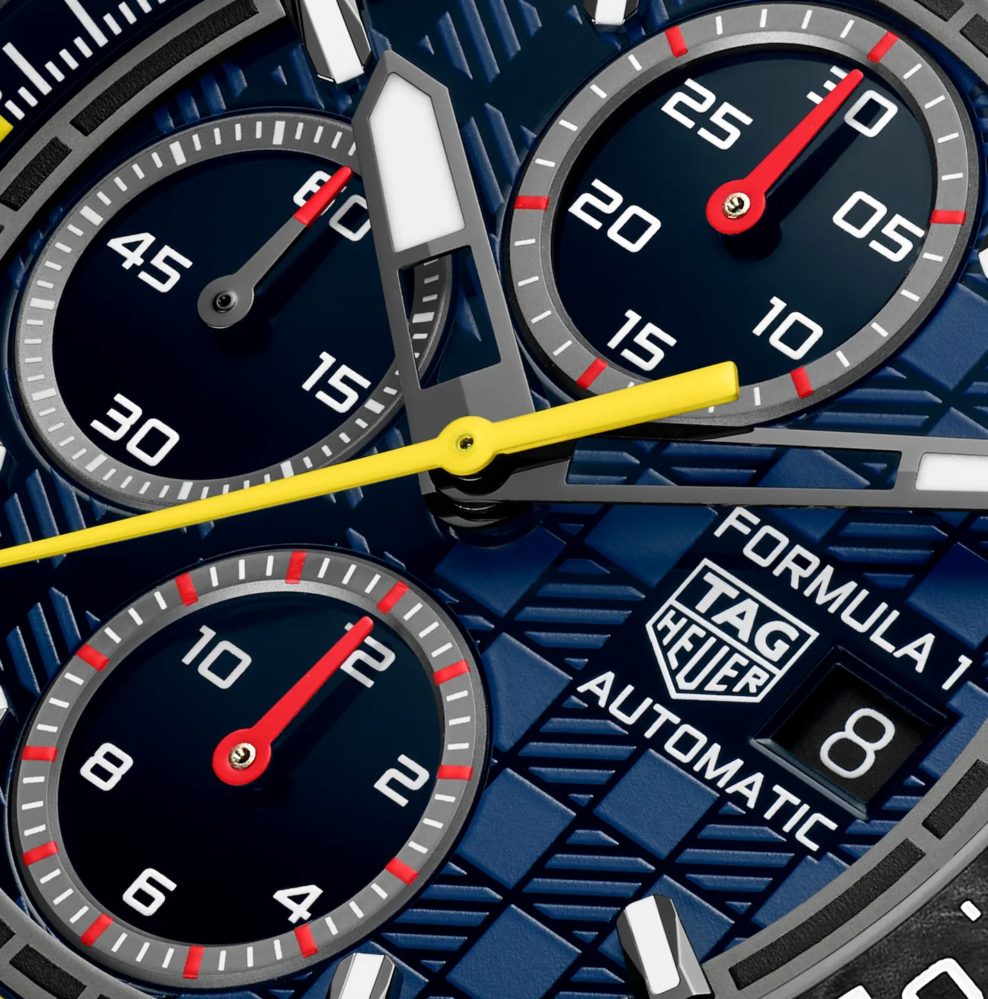 TAG Heuer Formula 1 Chronograph X Oracle Red Bull Racing Watch with Blue Dial - Image 5