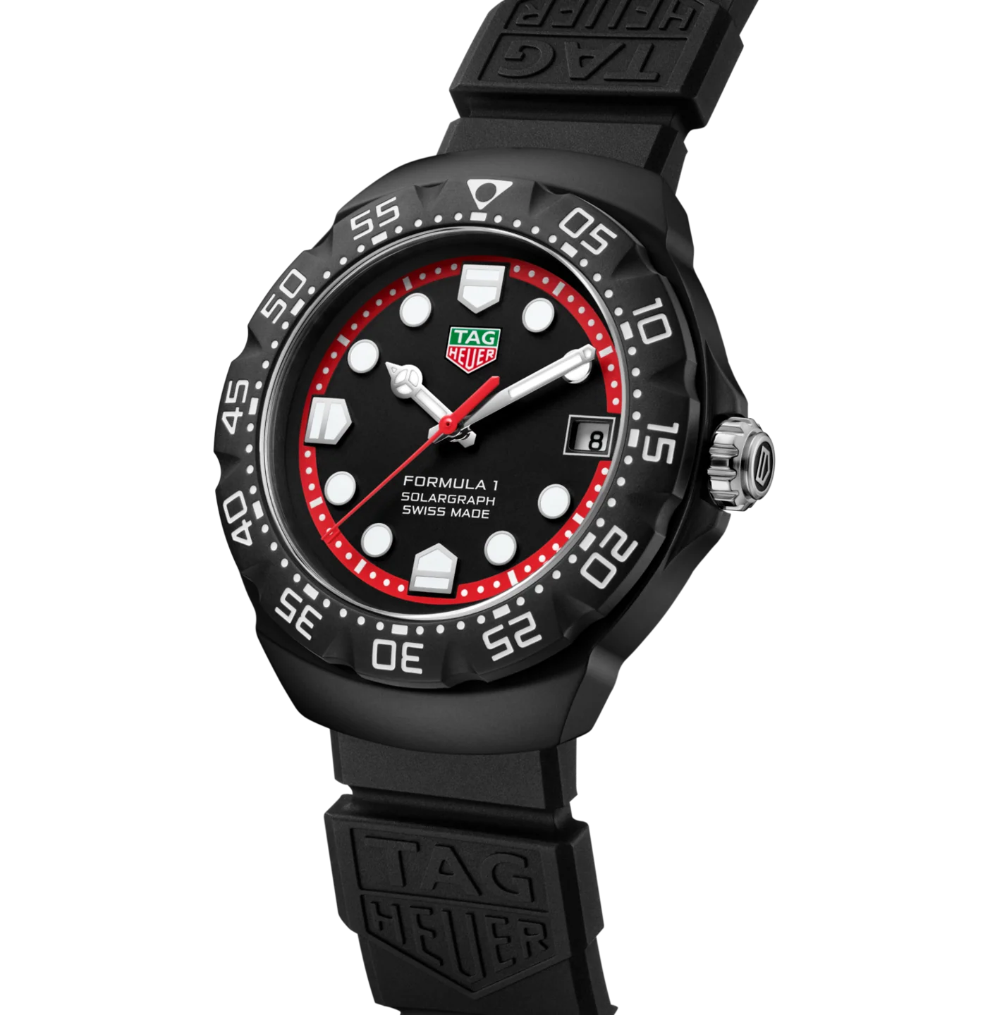 TAG Heuer Formula 1 Solargraph Watch with Black Dial, Limited Edition - Image 2