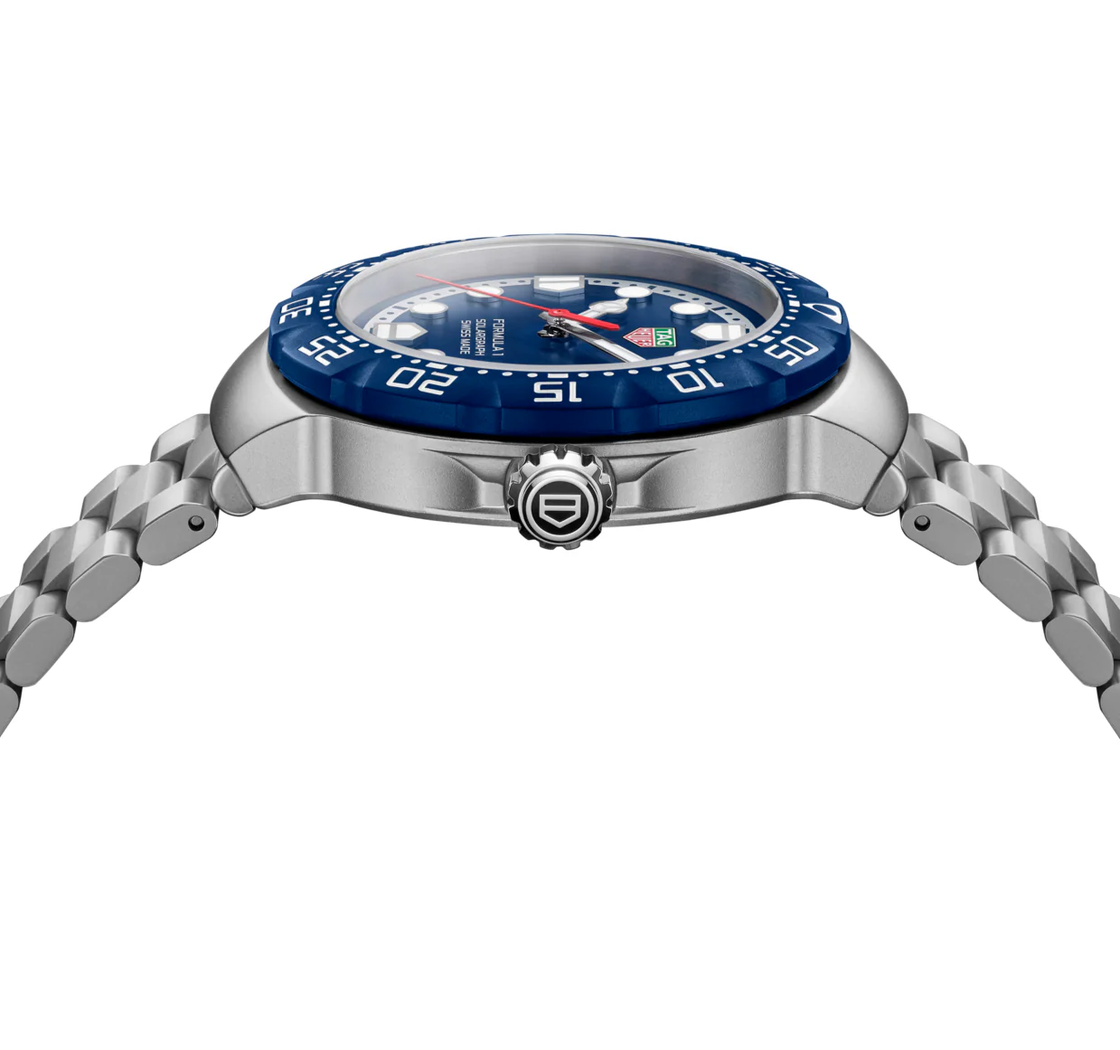 TAG Heuer Formula 1 Solargraph Watch with Blue Dial - Image 4