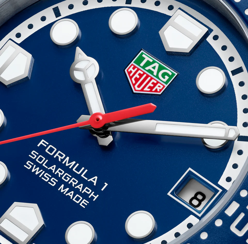 TAG Heuer Formula 1 Solargraph Watch with Blue Dial - Image 6