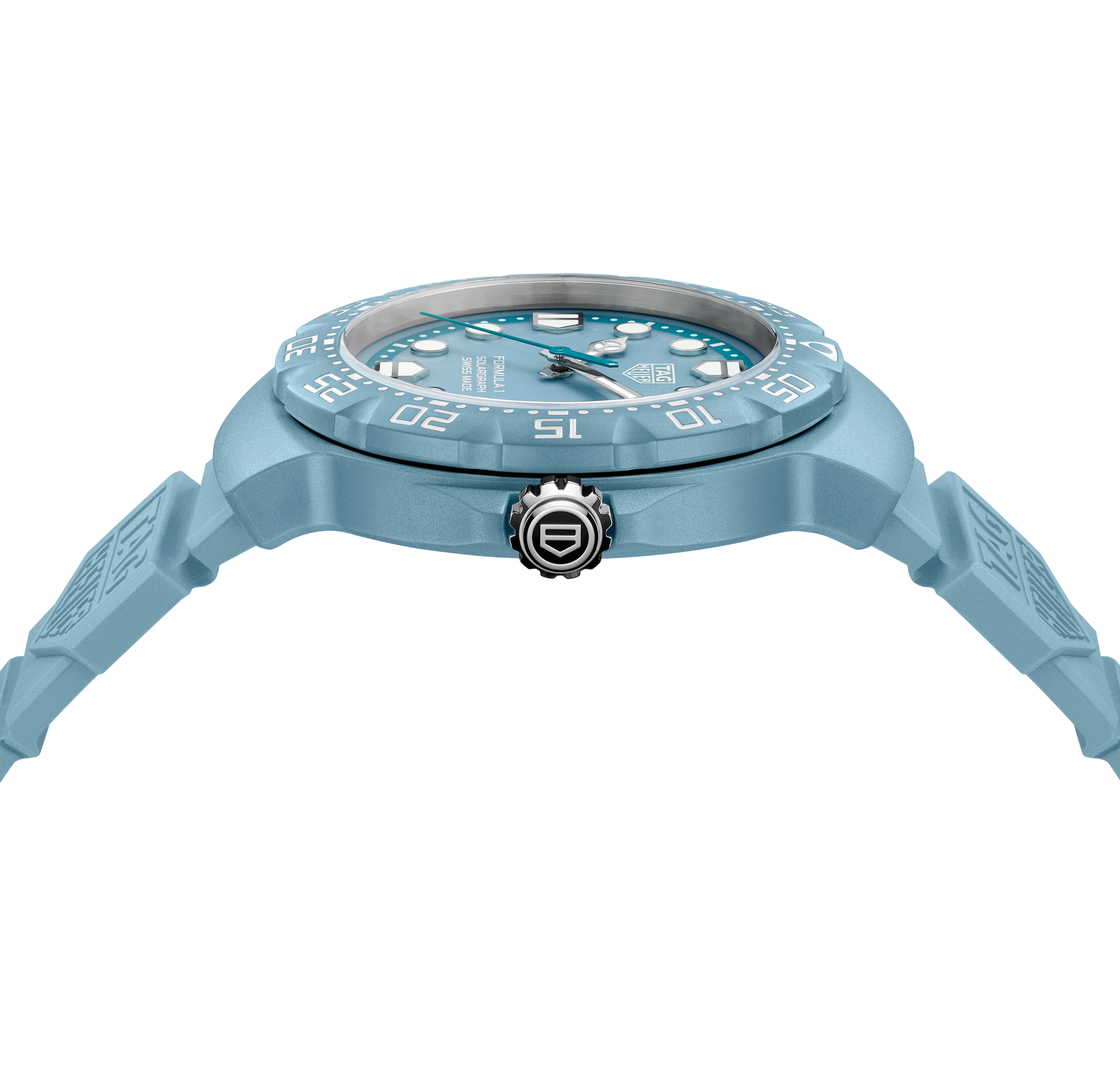 TAG Heuer Formula 1 Solargraph Watch with Light Blue Dial, Limited Edition - Image 3