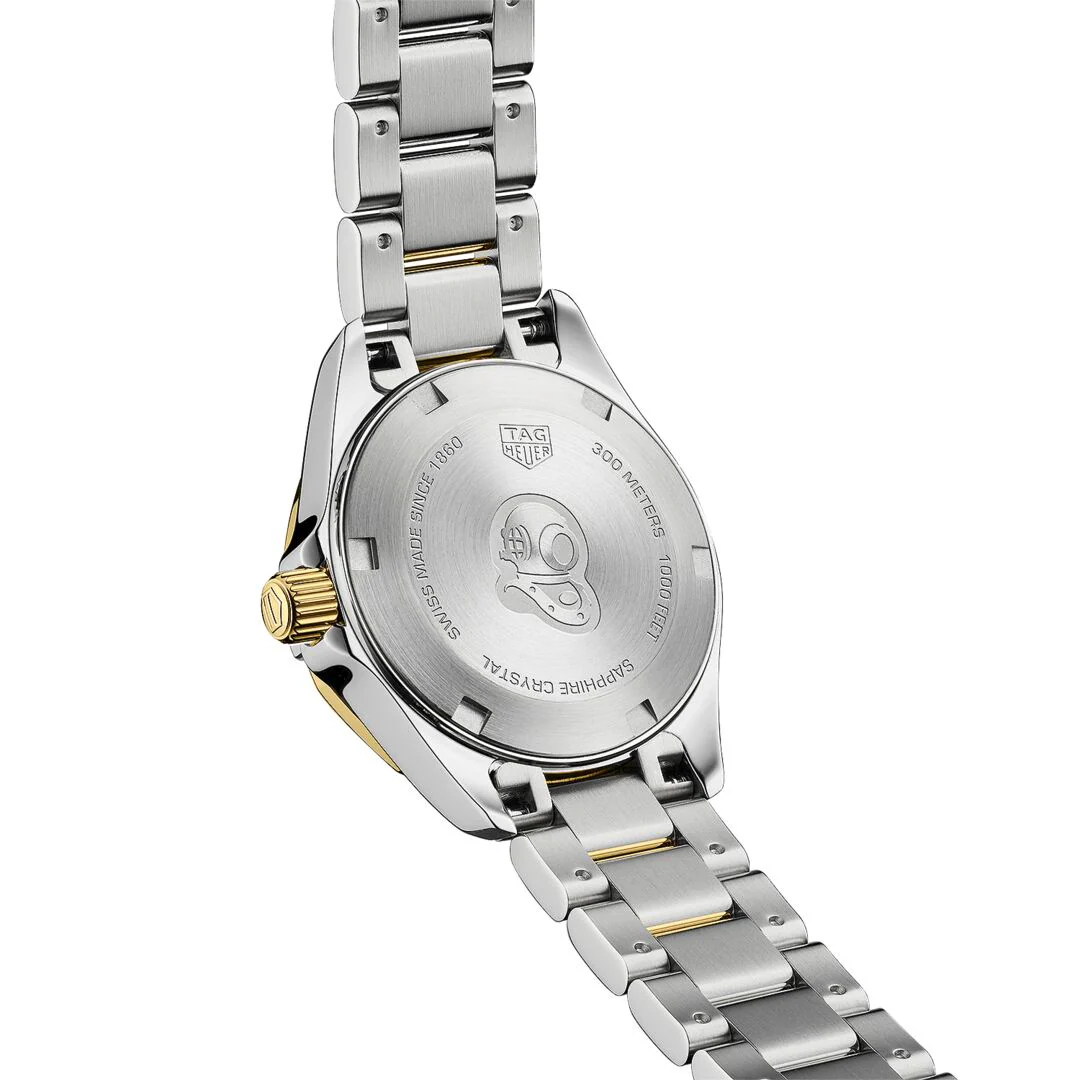 TAG Heuer Aquaracer Ladies' Quartz Movement White Mother-of-Pearl Dial Watch - Image 3