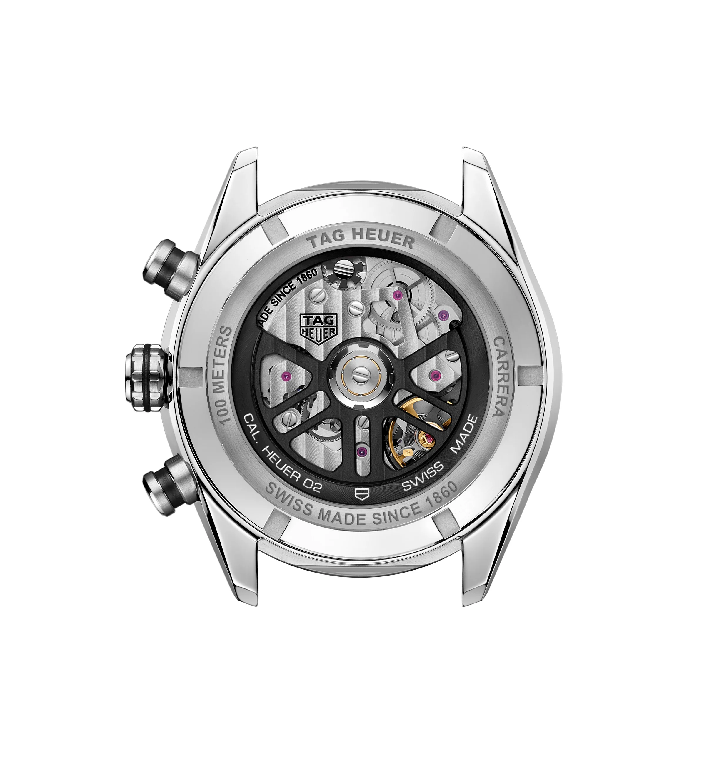 TAG Heuer Men's Carrera Automatic Chronograph Blue Dial Watch - Image 7