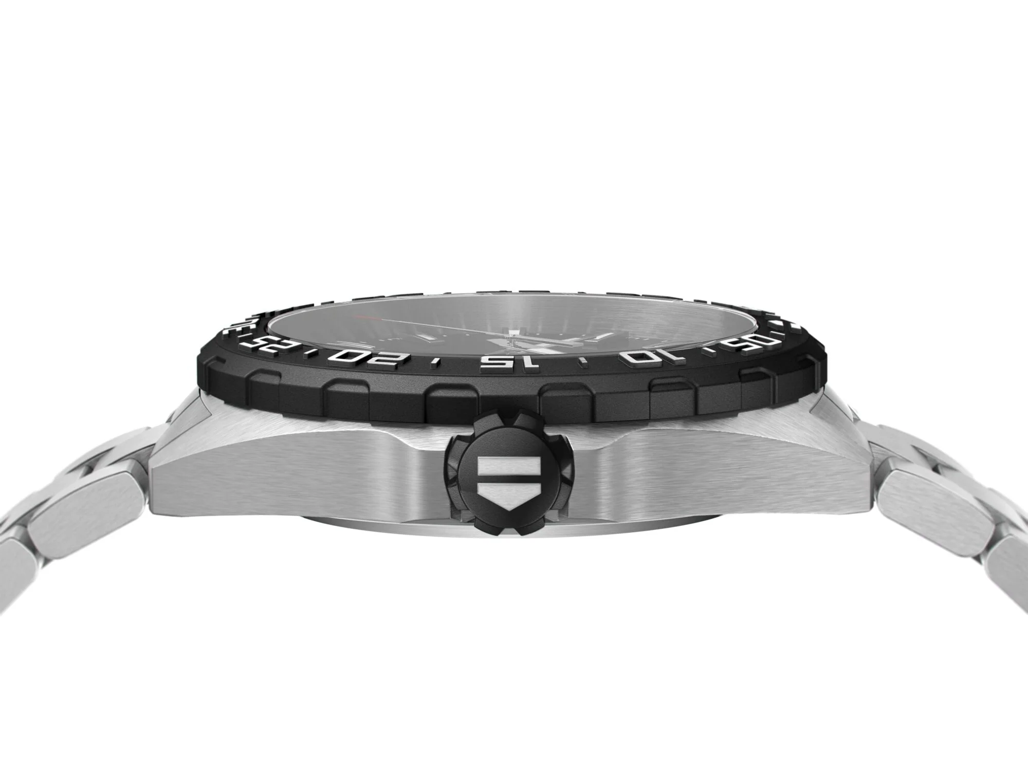 TAG Heuer Formula 1 Men's Black Dial and Black Bezel Watch - Image 4