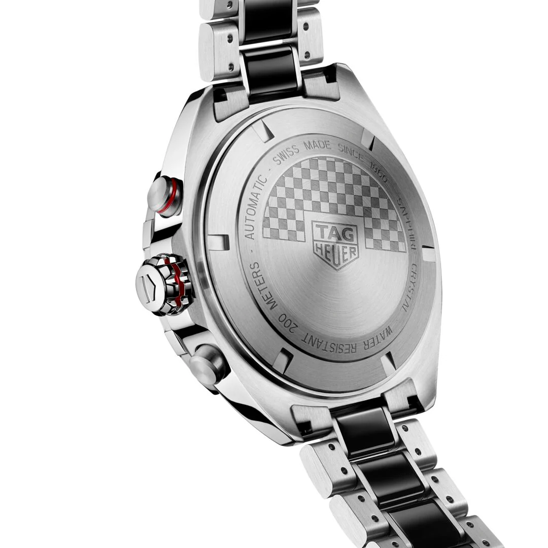 TAG Heuer Formula 1 Men's Calibre 16 Chronograph Anthracite Dial Watch with Ceramic Bezel - Image 3
