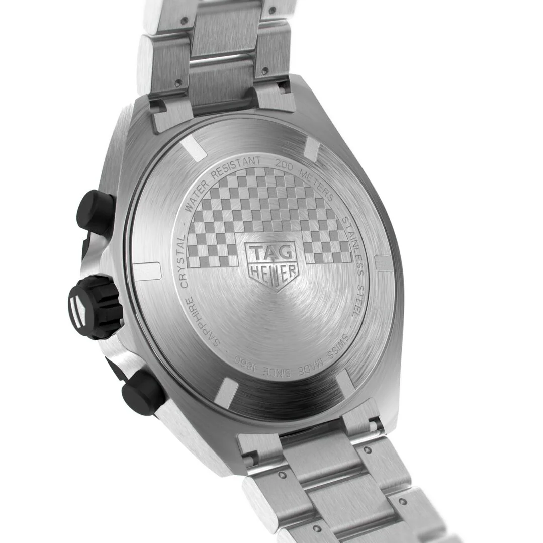 TAG Heuer Formula 1 Men's Chronograph Black Dial and Black Bezel Watch - Image 3