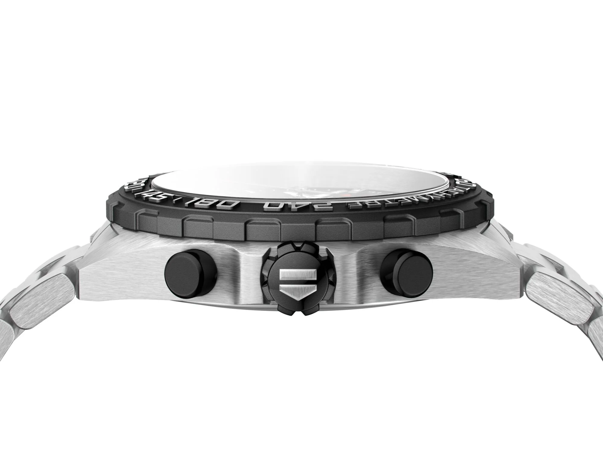 TAG Heuer Formula 1 Men's Chronograph Black Dial and Black Bezel Watch - Image 4