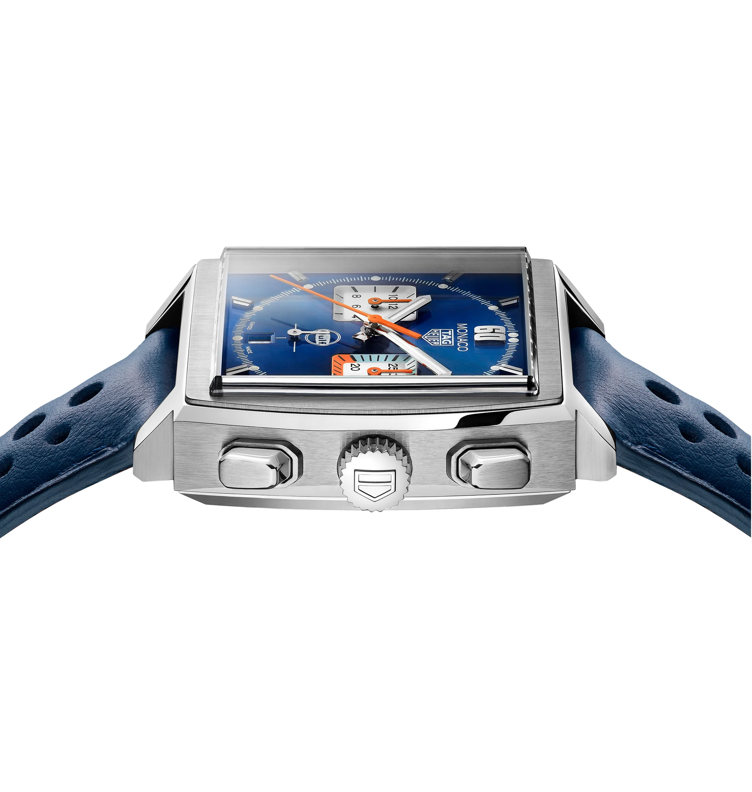 TAG Heuer Men's Monaco X Gulf Iconic Watch - Image 4