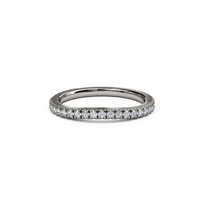 The Studio Collection Prong Set Diamond Wedding Band