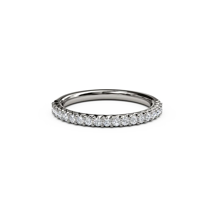 The Studio Collection Prong Set Diamond Wedding Band