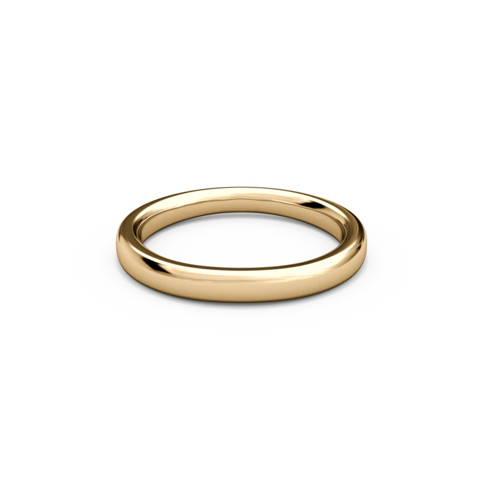 The Studio Collection Yellow Gold Matching Trellis Wedding Band - Image 2
