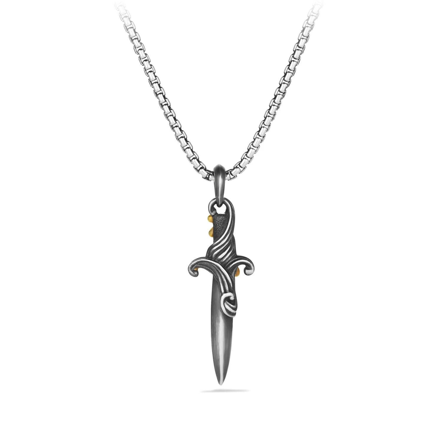Waves Dagger Amulet with Gold - Image 2