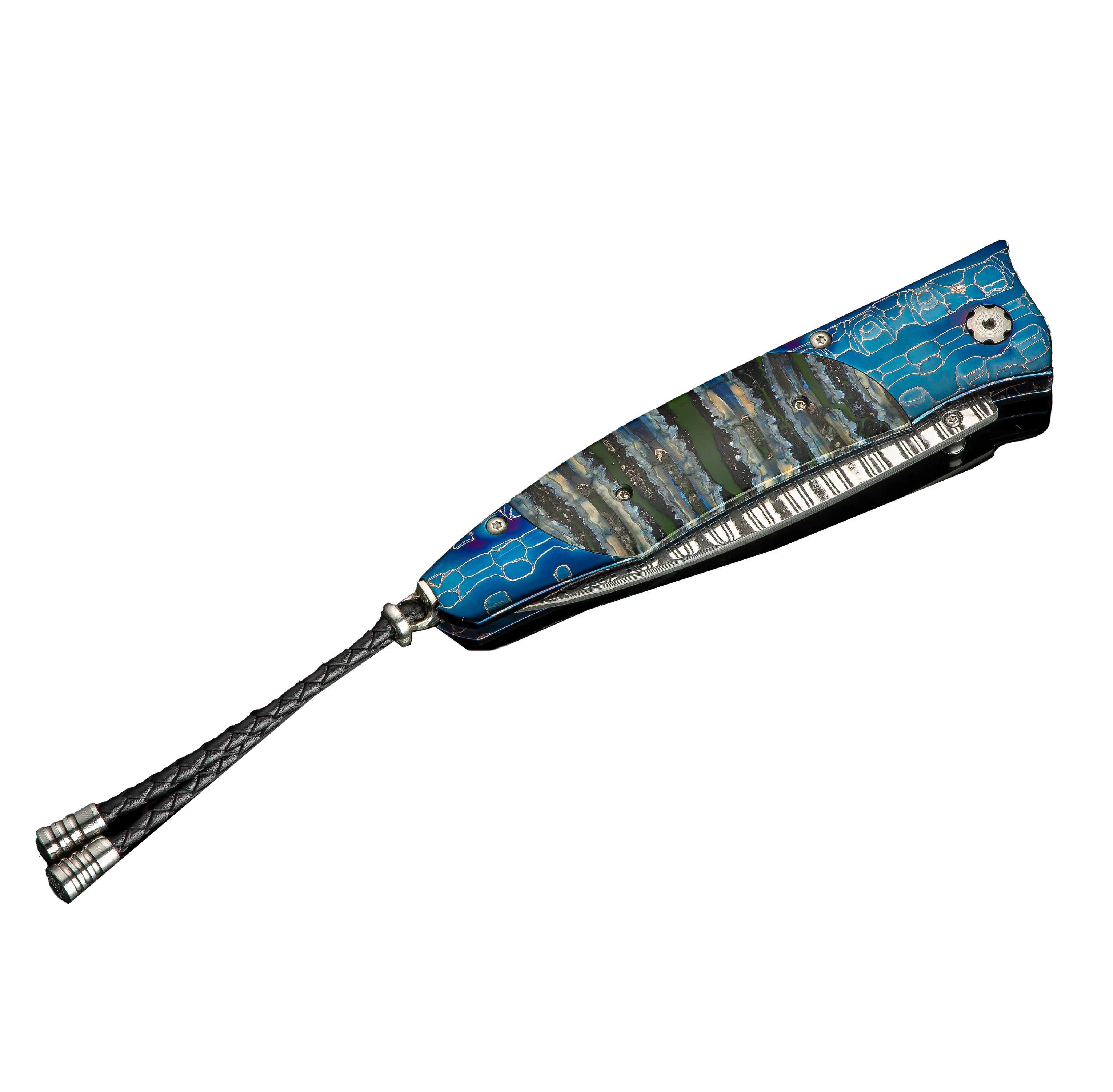 William Henry Blue Night Pocket Knife - Image 2