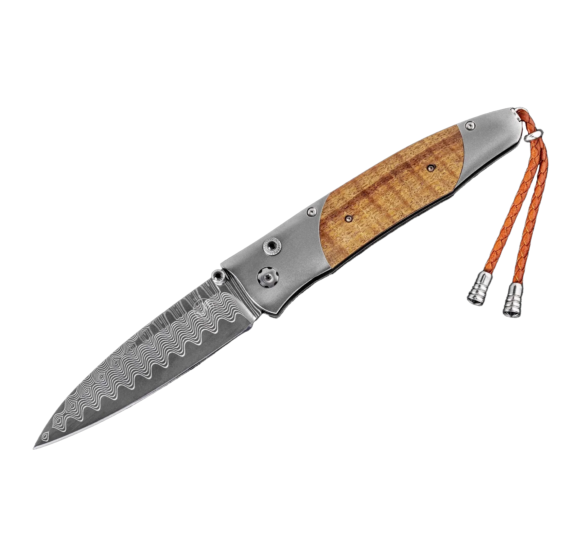 William Henry Koa Pocket Knife