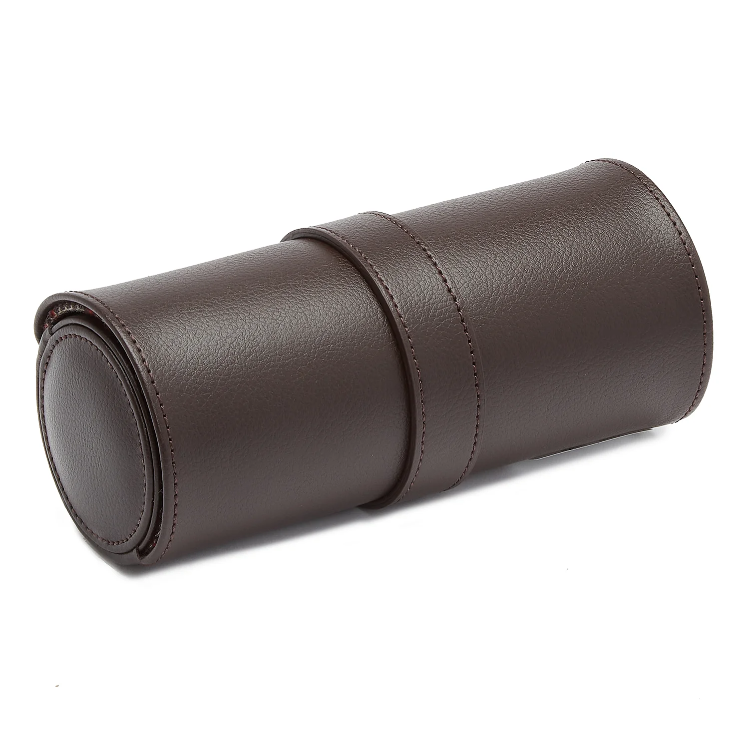 WM Brown x WOLF Watch Roll with Cigar Case - Image 3