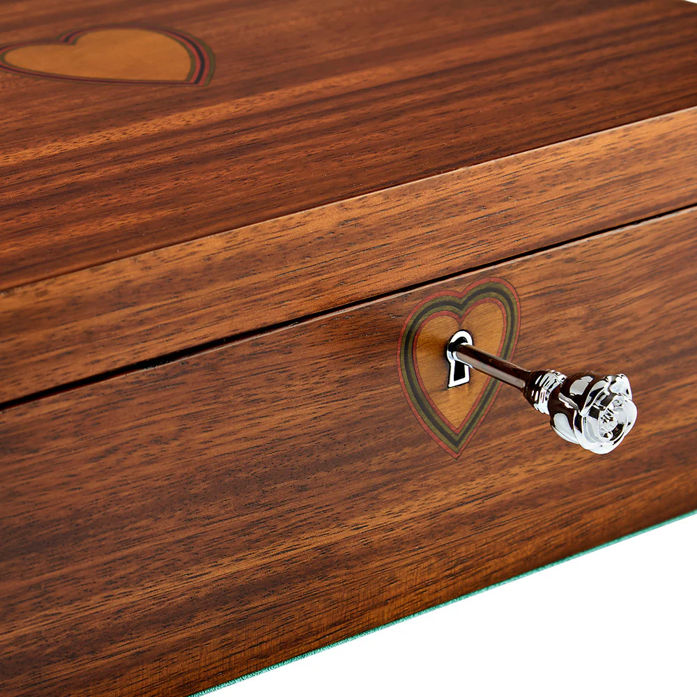 WOLF Ballet Musical Jewelry Box - Sleeping Beauty Walnut Wood - Image 7