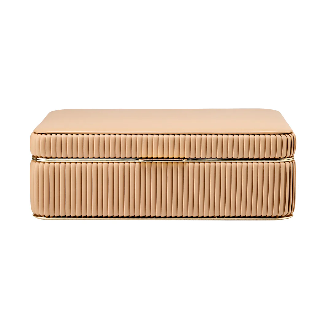 WOLF Bella Medium Jewelry Box in Mocha
