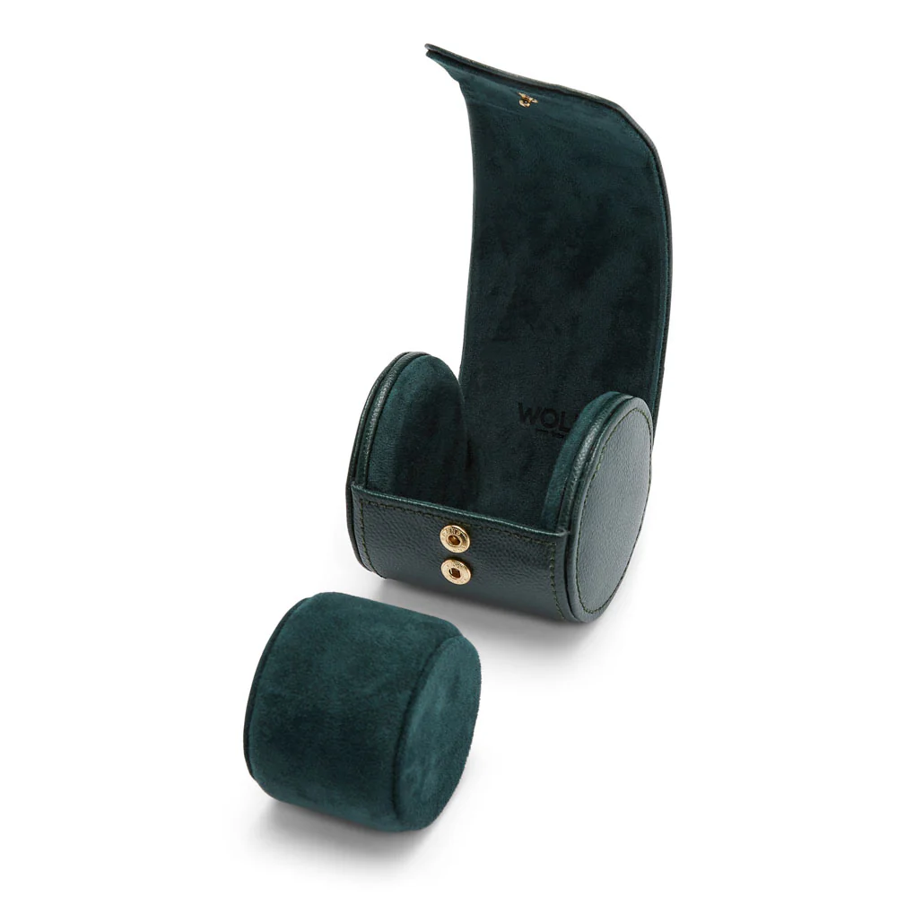 WOLF British Racing Single Watch Roll in Green - Image 4