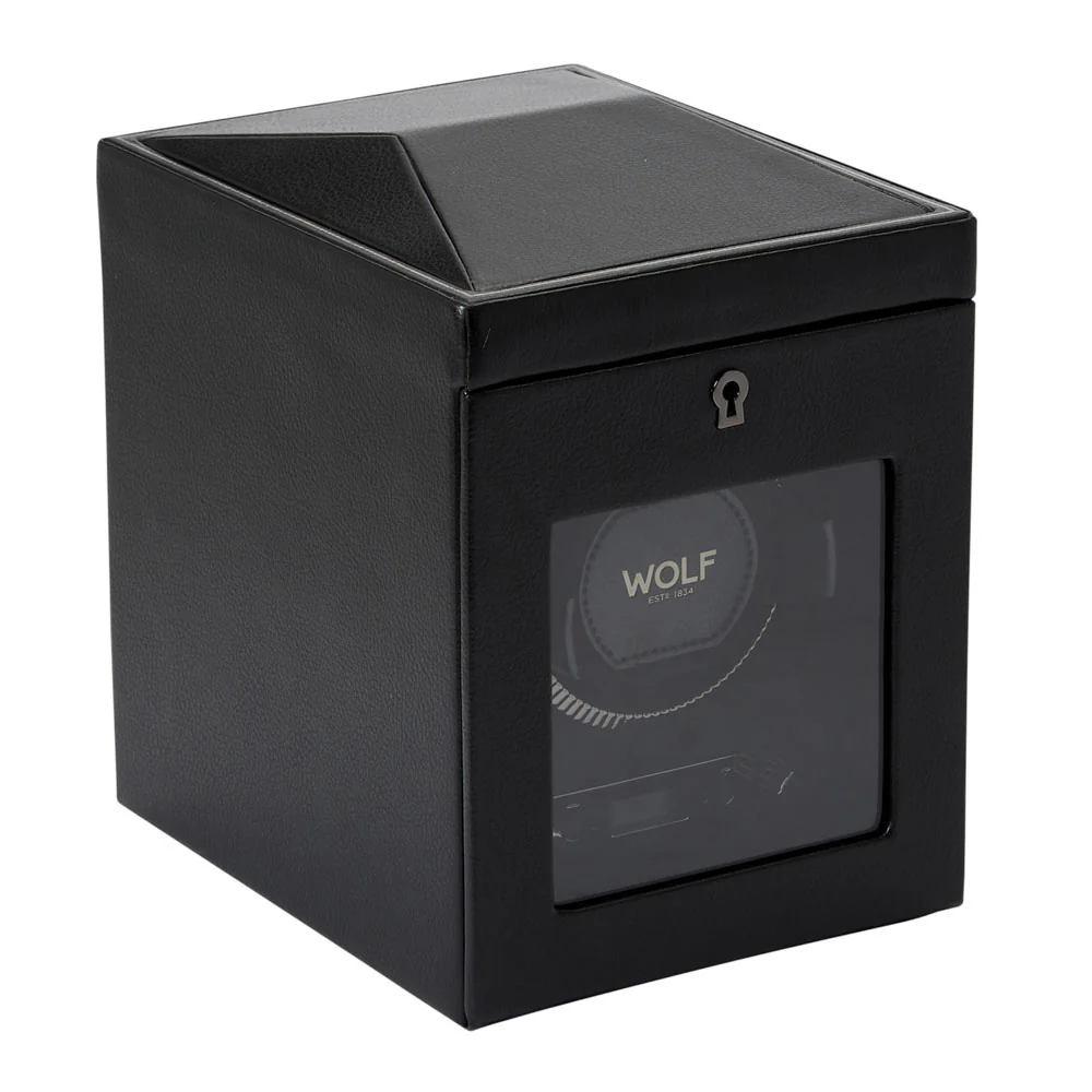 WOLF British Racing Single Watch Winder in Black - Image 2