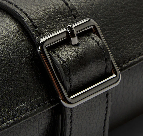 WOLF British Racing Triple Watch Roll in Black - Image 5