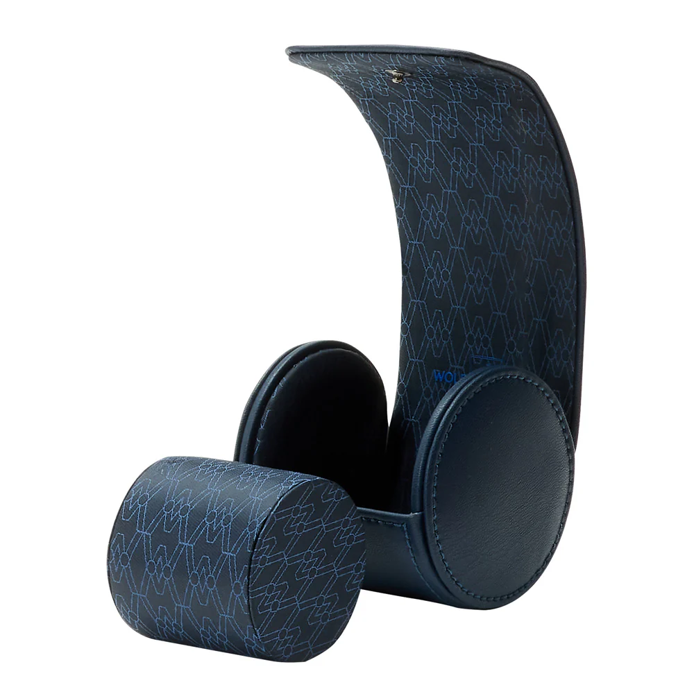 WOLF Earth Single Watch Roll in Midnight Blue - Image 4