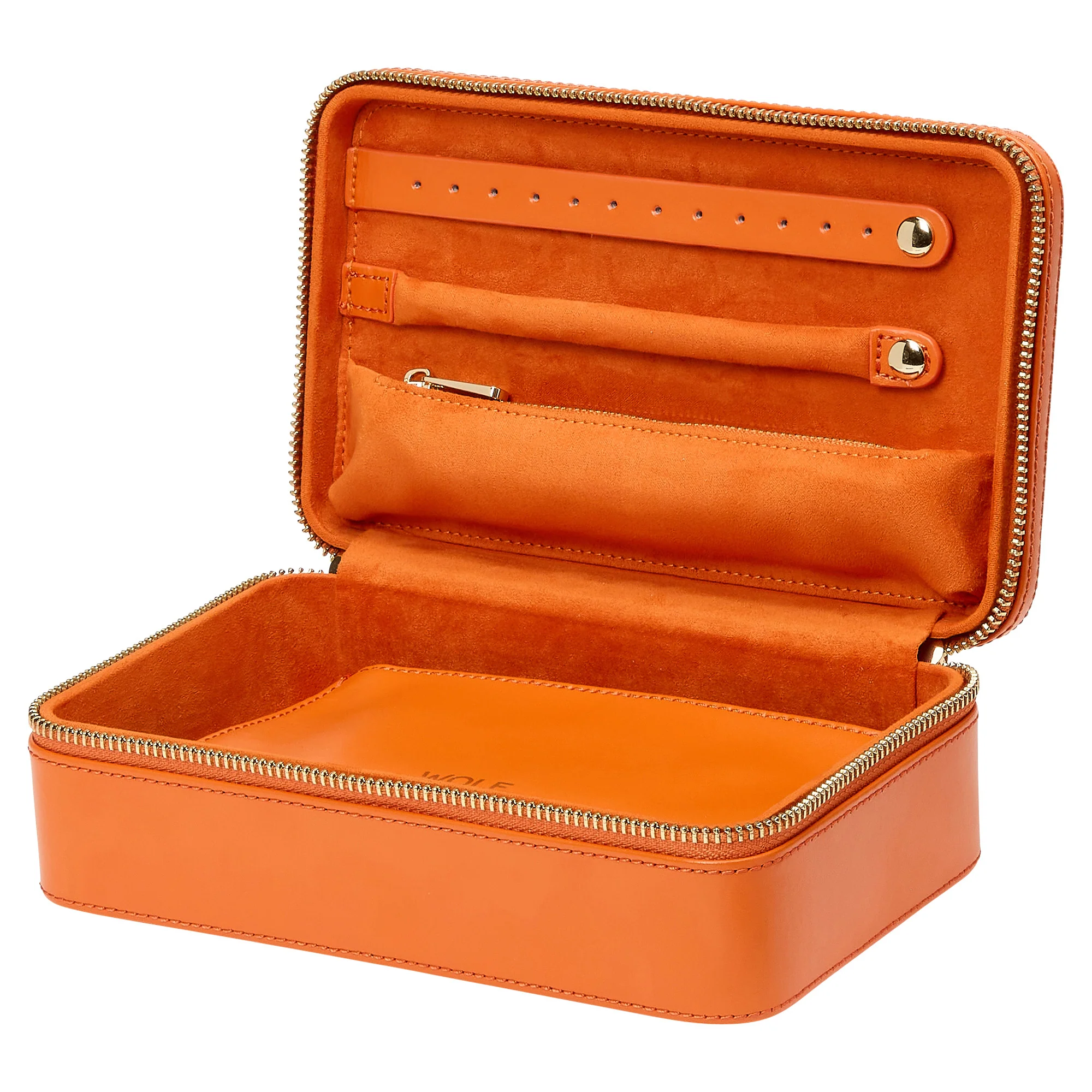 WOLF Maria Medium Zip Case in Tangerine - Image 4