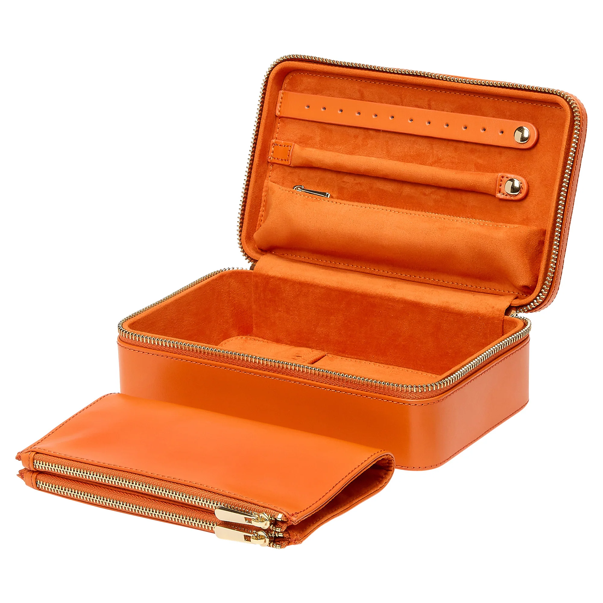 WOLF Maria Medium Zip Case in Tangerine - Image 5