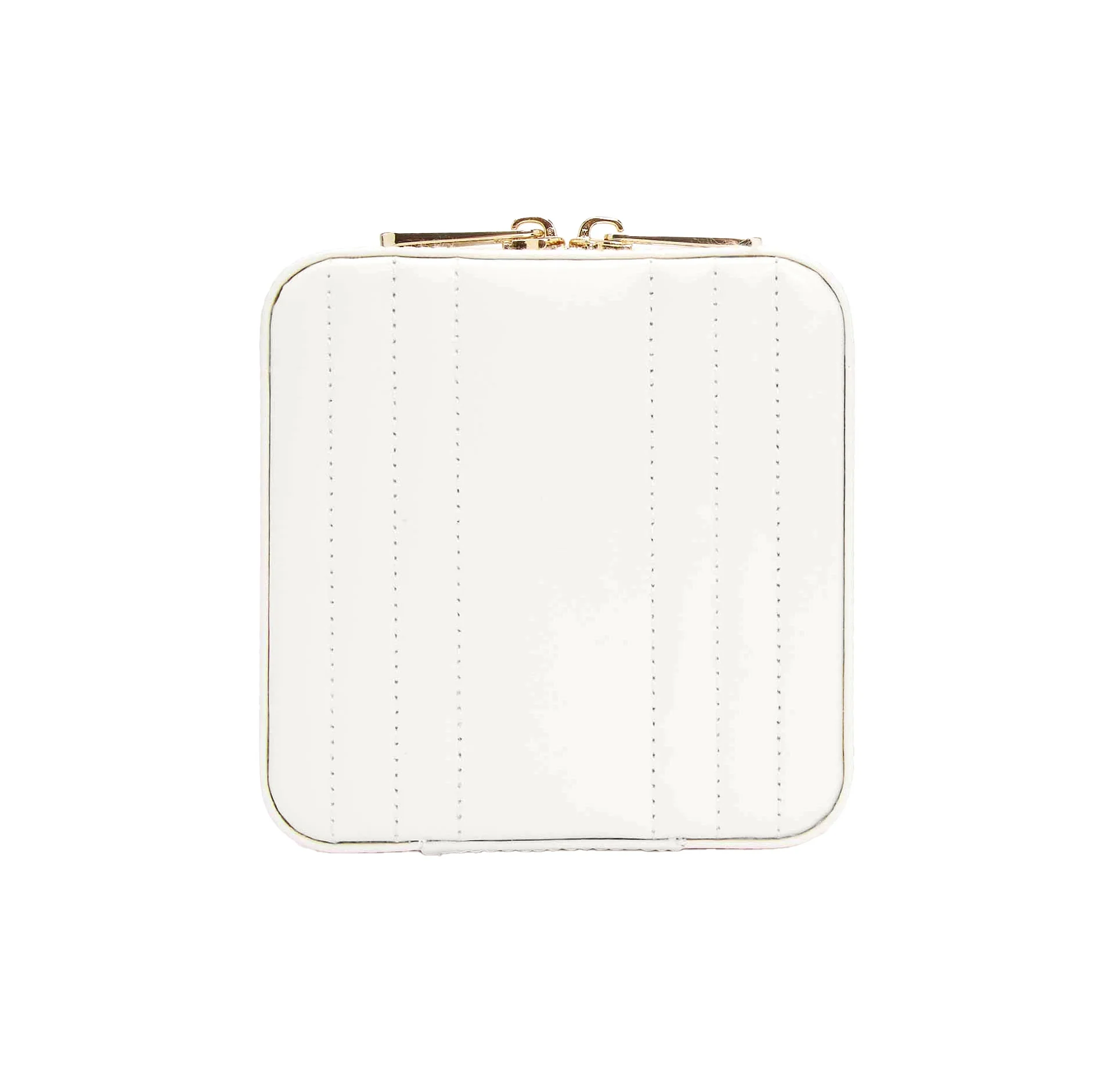 WOLF Maria Small Zip Case in White - Image 2
