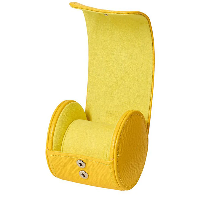 WOLF Single Watch Roll in Tutti Frutti Yellow - Image 3