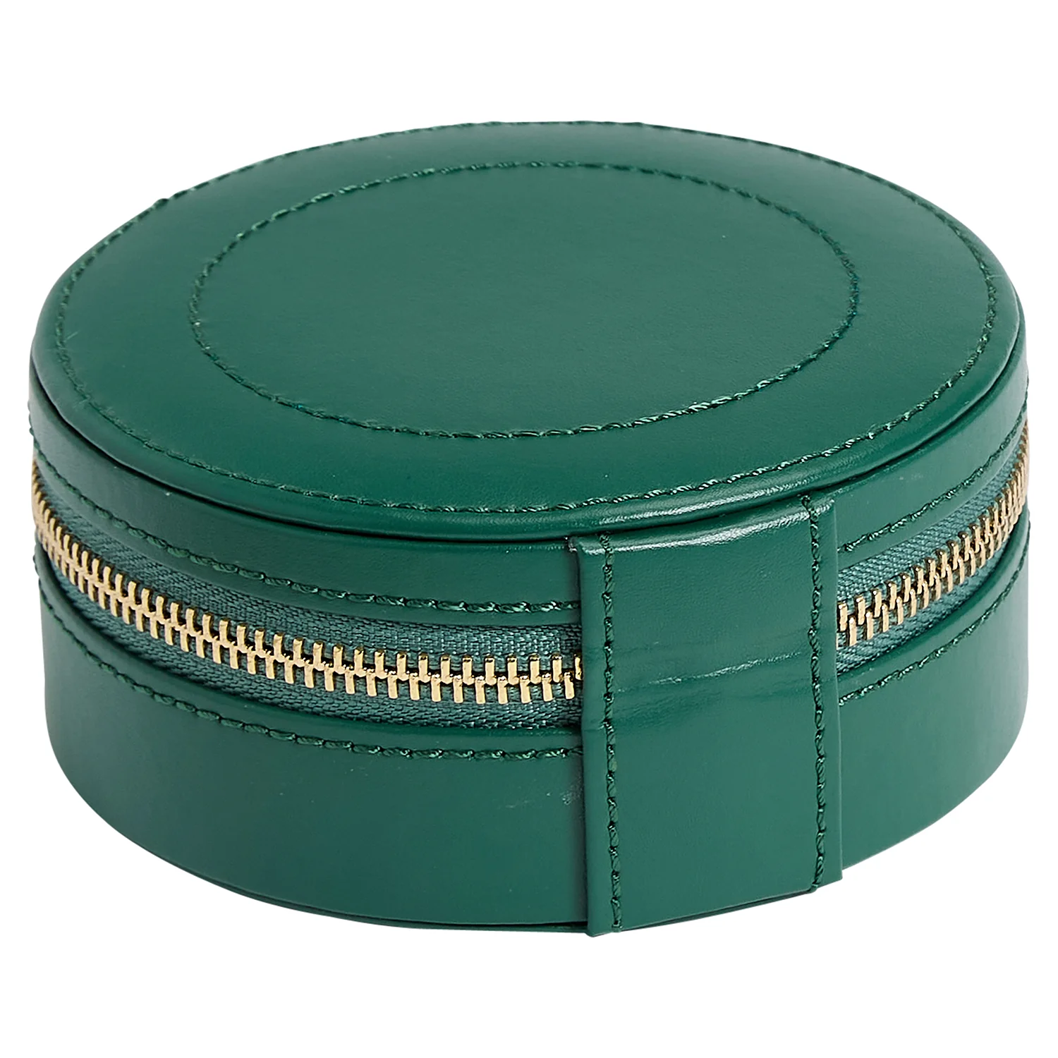 WOLF Sophia Round Zip Case in Forest Green - Image 3