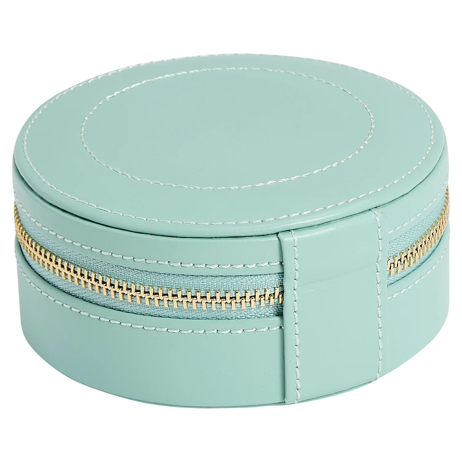 WOLF Sophia Round Zip Case in Jade - Image 3
