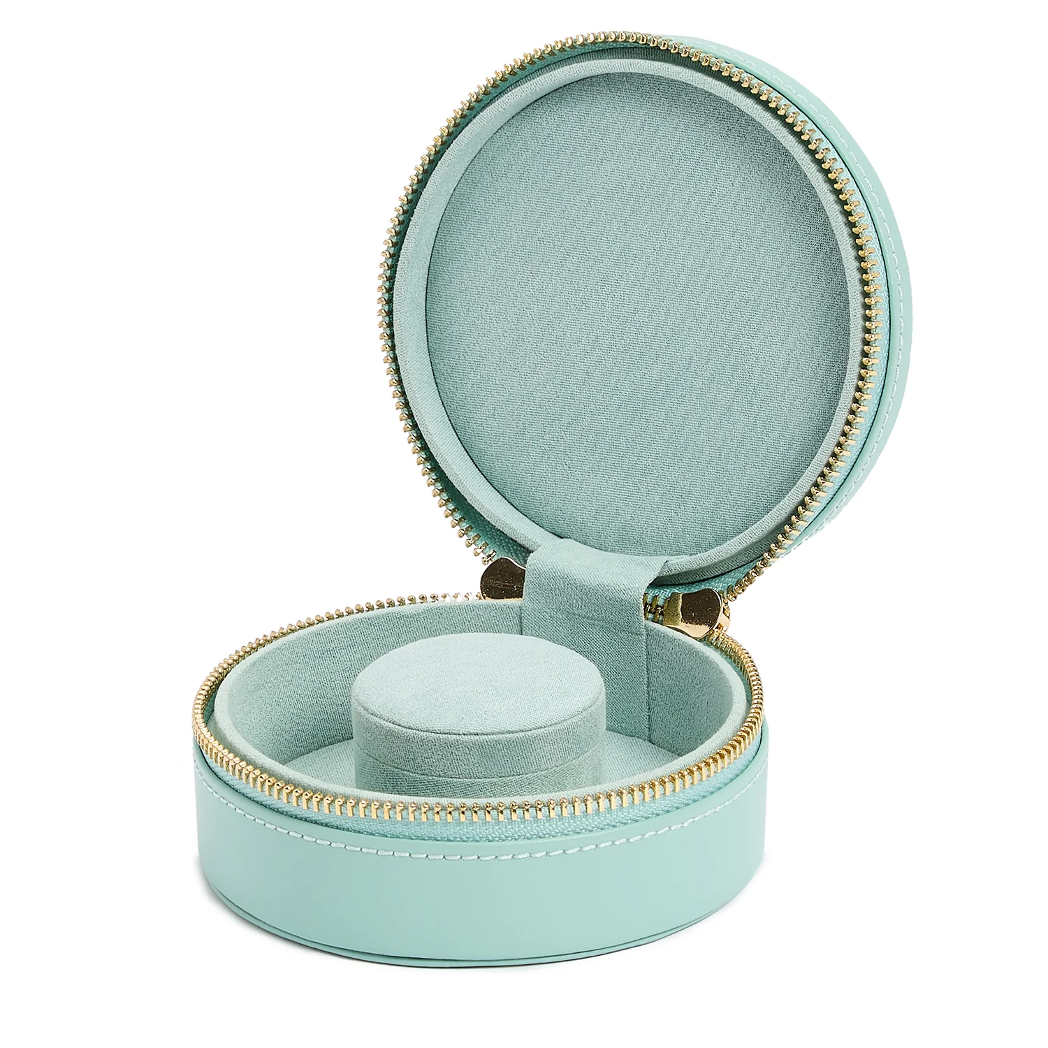 WOLF Sophia Round Zip Case in Jade - Image 4
