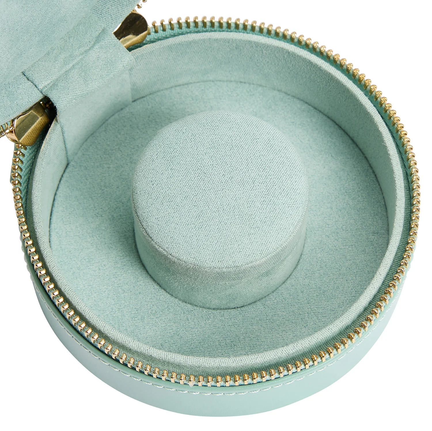 WOLF Sophia Round Zip Case in Jade - Image 6