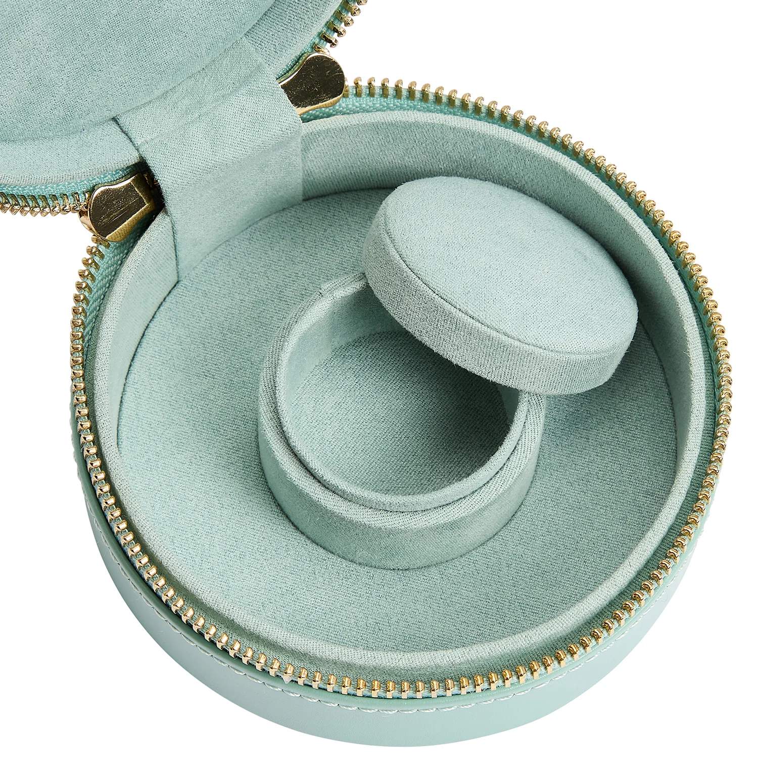 WOLF Sophia Round Zip Case in Jade - Image 7