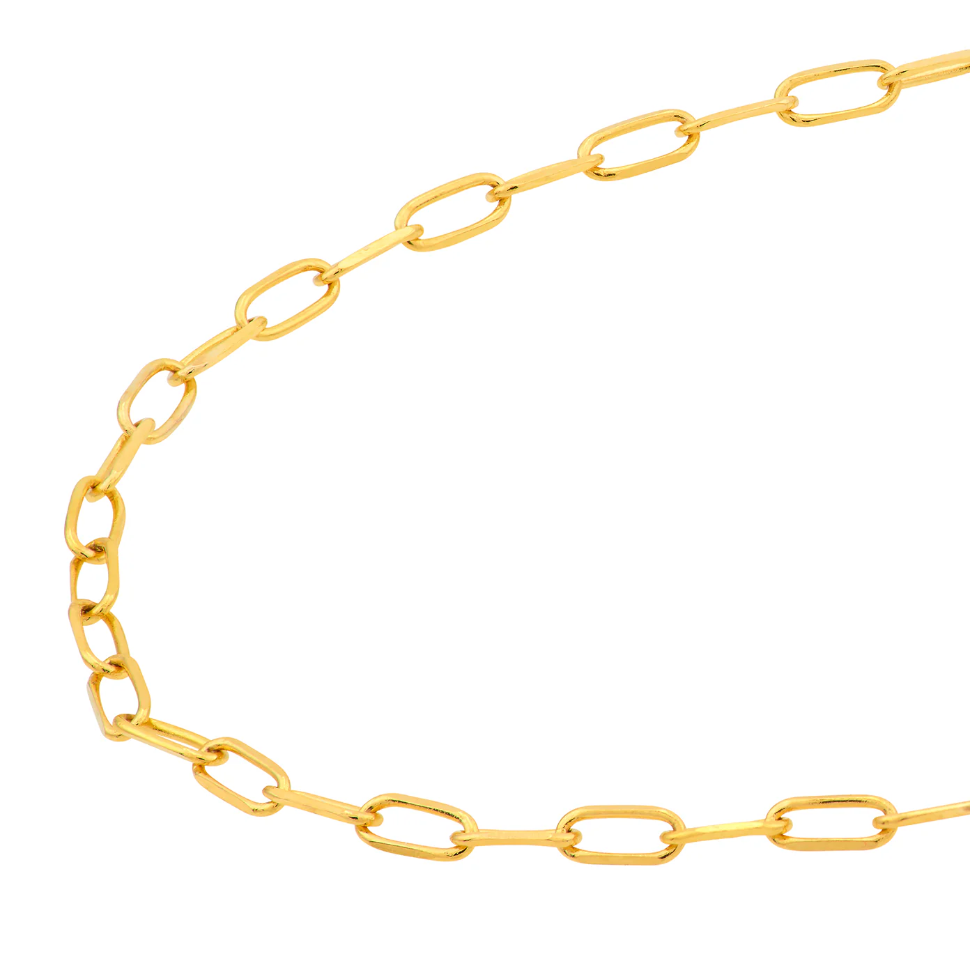 Sabel Collection Yellow Gold Forzentina Chain - Image 2