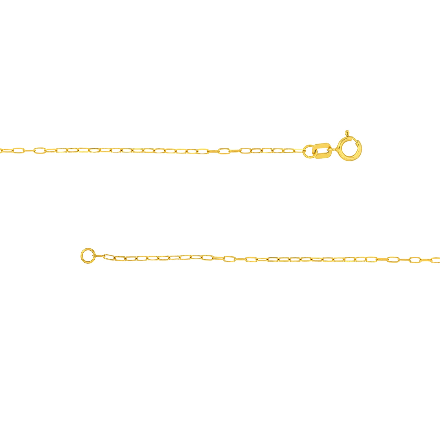 Sabel Collection Yellow Gold Forzentina Chain - Image 4