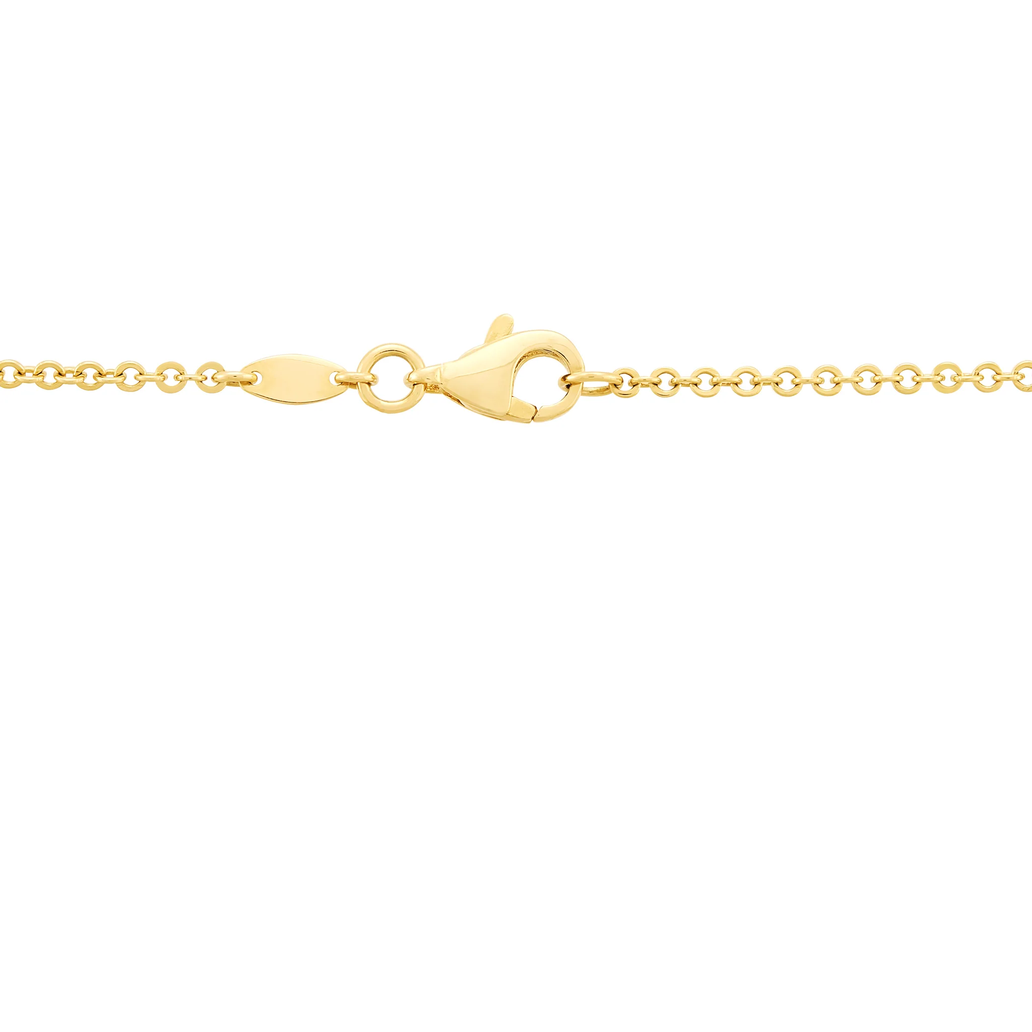 Sabel Collection Yellow Gold Heart Pendant - Image 3