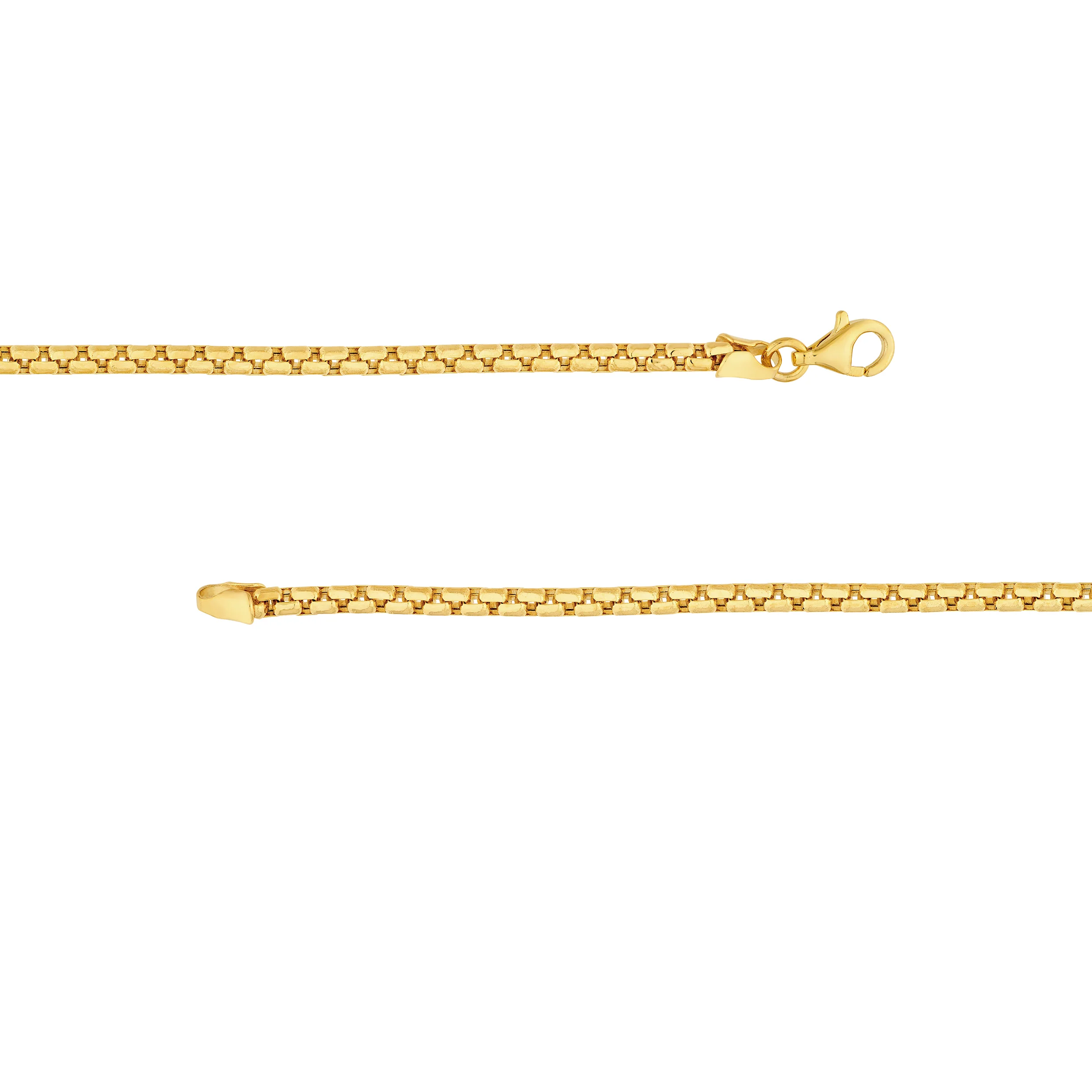 Sabel Collection Yellow Gold Necklace with Diamond Heart Pendant - Image 4